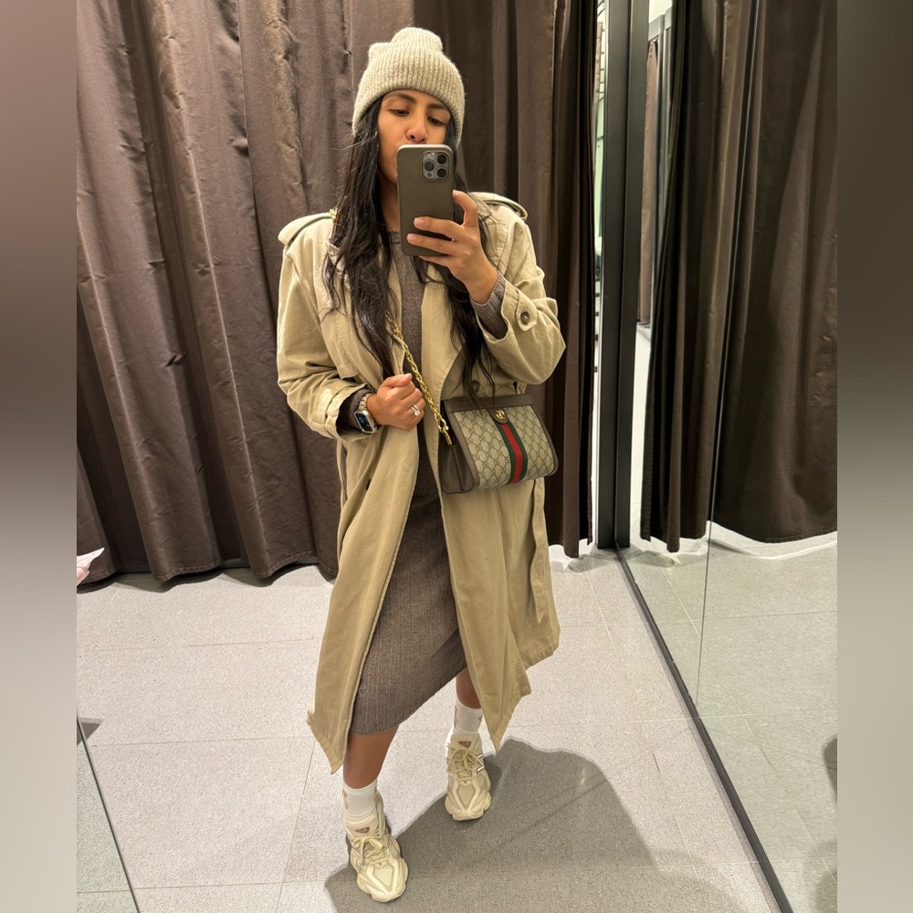 Classic Tan Trench Coat